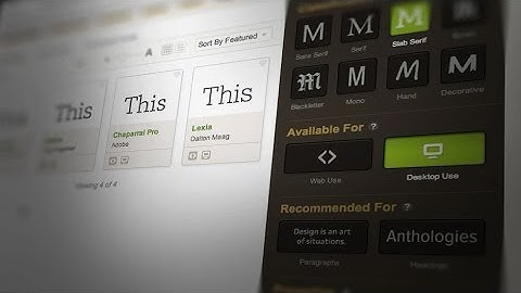 How to Use Typekit Desktop Fonts