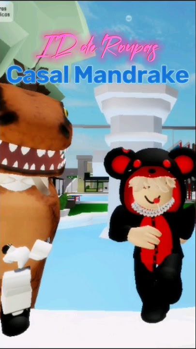 ids de casal mandrake😏 #roblox #brookhaven #shorts #meme