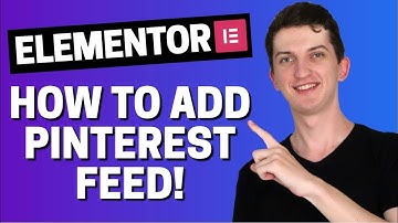 How To Add Pinterest Feed To Elementor
