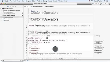 07 l Advanced Operators Custom Operators