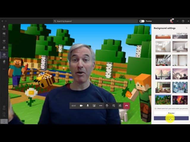How To Use Custom Backgrounds For Video Calls In Microsoft Teams Youtube