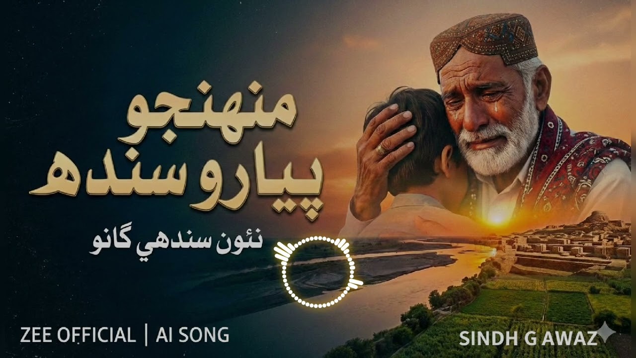 Munhjo Pyaro Sindh — Zee Official | AI Sindhi Song
