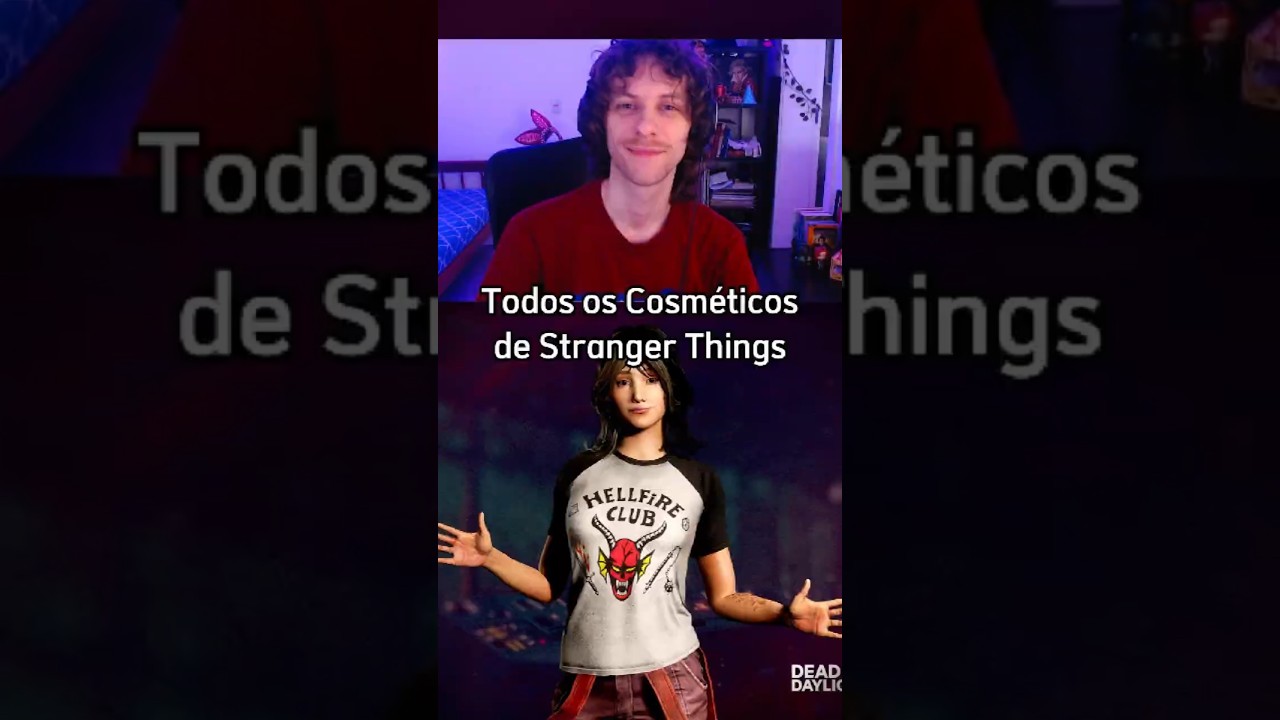 Cosméticos de Stranger Things no DBD 