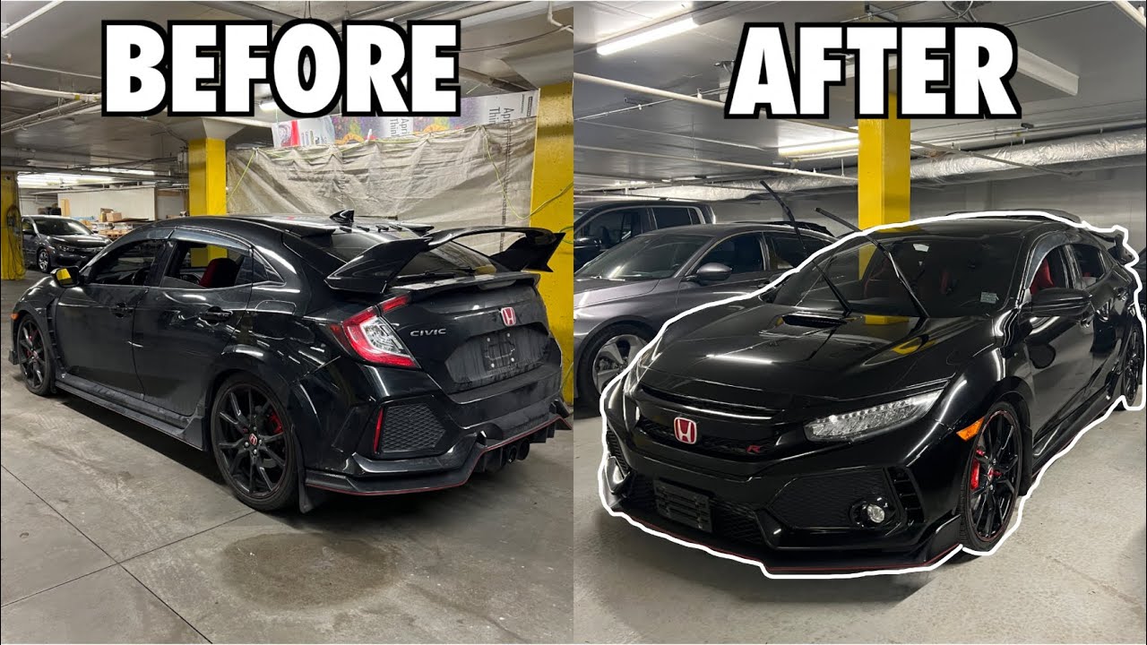 Clean Car Type R Transforming a DIRTY Type R back to NEW AGAIN! - YouTube