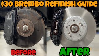 AHC Garage TL TypeS Build Project  $30 DIY Guide for Brembo Brake Calipers and Rotors (Episode 25)