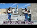 LOUIS VUITTON JEANS | CHEAP & EASY DIY PROJECT | Reese LaFleur
