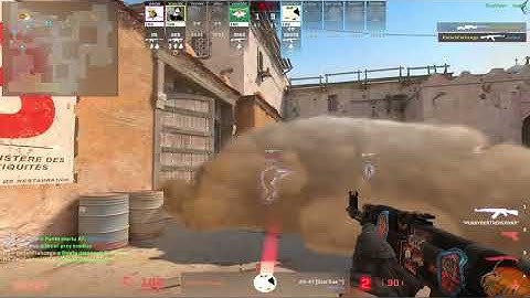 Ace and clutch 1v4 Dust2 PolishFish