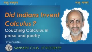 Talk by Prof. Ramasubramanian on 