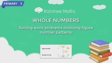 WHOLE NUMBERS -- Solving word problems involving figure number patterns -- FigurePattern6