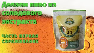 Пиво Из Солодового Экстракта Своя Кружка Ячменное. Часть1-Сбраживание