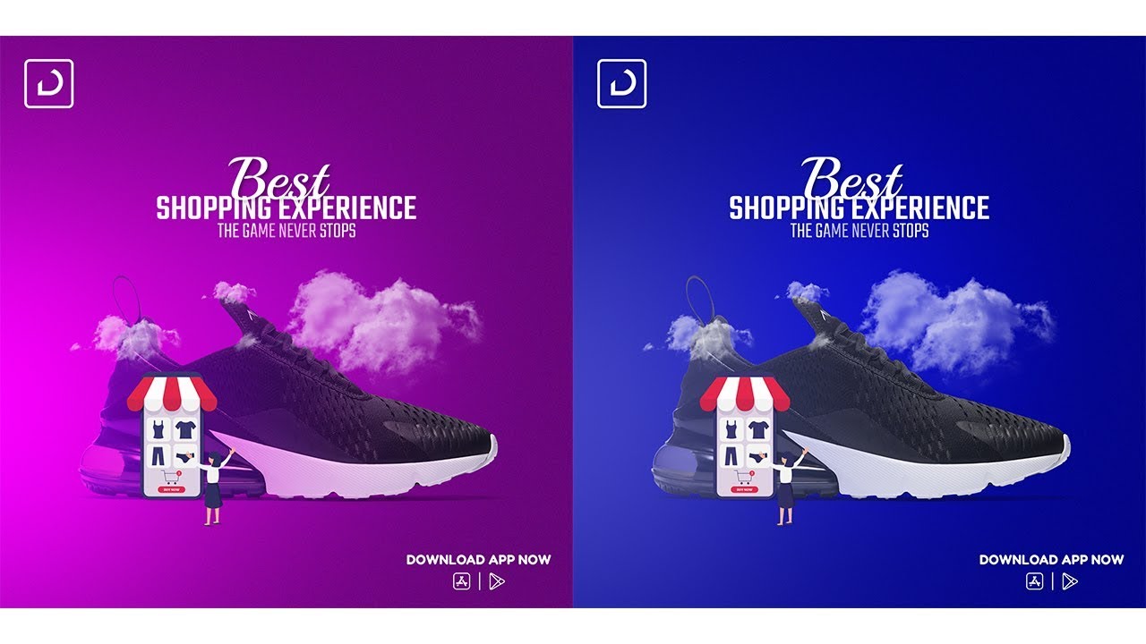 Ecommerce Product Ads Banner or Social Media Post Design in Photoshop ...
