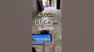 Arduino Bluetooth Control Car | school project idea