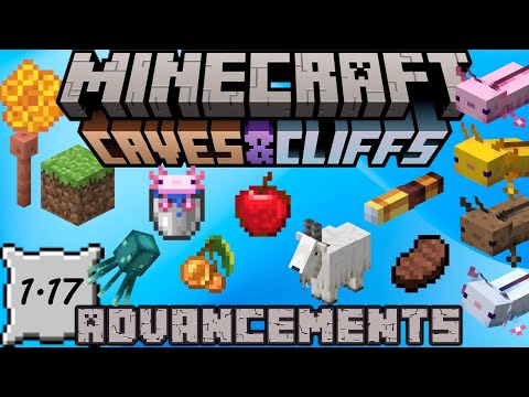 Minecraft 1.17 Advancements - Light as a Rabbit - Adventure Advancement