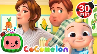 Johny Johny, Yes Papa Mama? | CoComelon | Kids Cartoons \u0026 Nursery Rhymes | Moonbug Kids