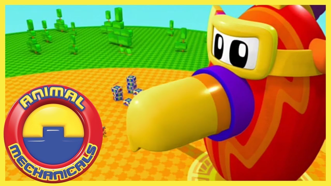 Animal Mechanicals 312 - Mechana Hawk Rocket Island | Full Episode HD | Videos For Kids