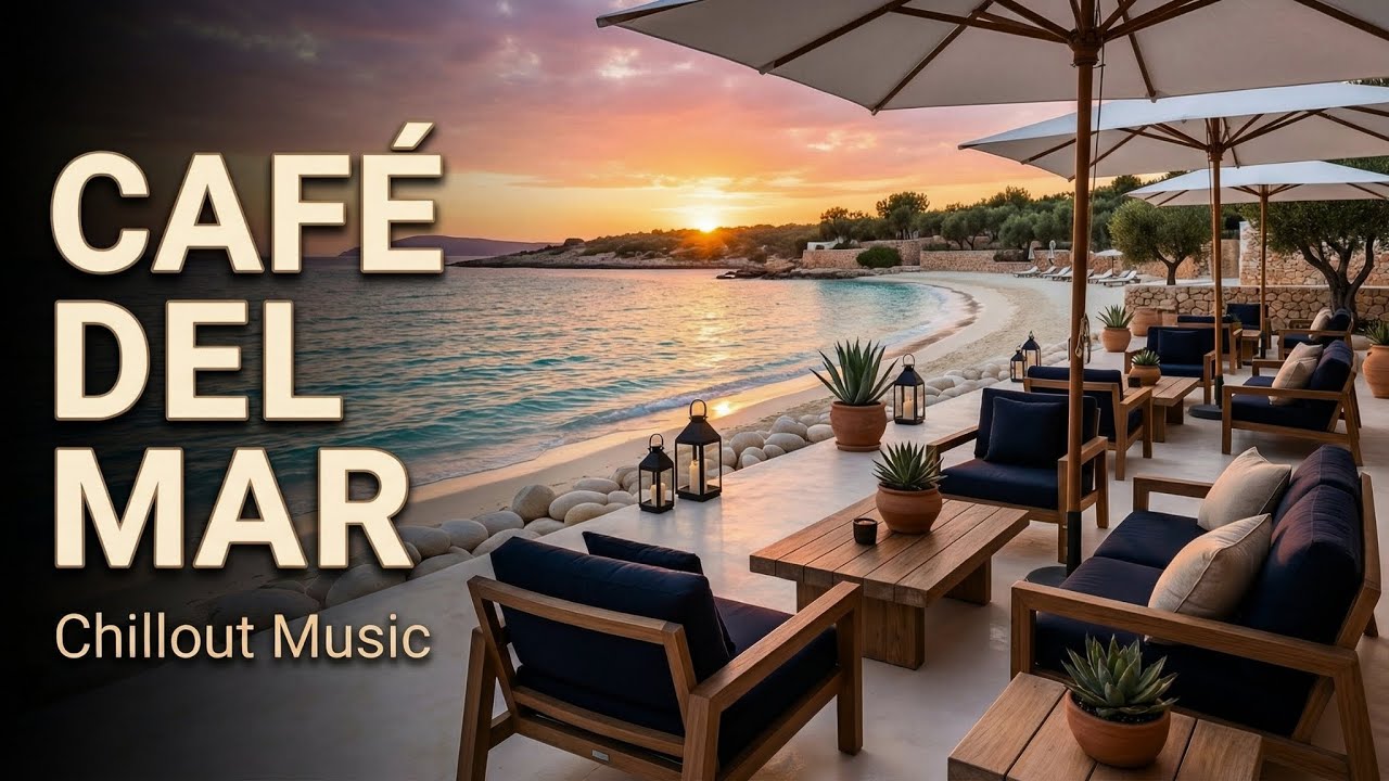 Beach & Lounge Chillout | Lounge Grooves for Stress Relief & Relax | Sunset Café Terrace Mix 2026 🌅