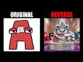 Reverse Alphabet Lore But They Are 100 Million Subscribers (A-Z) | All Alphabet Lore Meme Animation