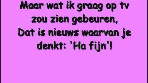 Kinderen voor Kinderen -  Als ik de baas zou zijn