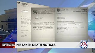 Florida woman mistakenly declared dead