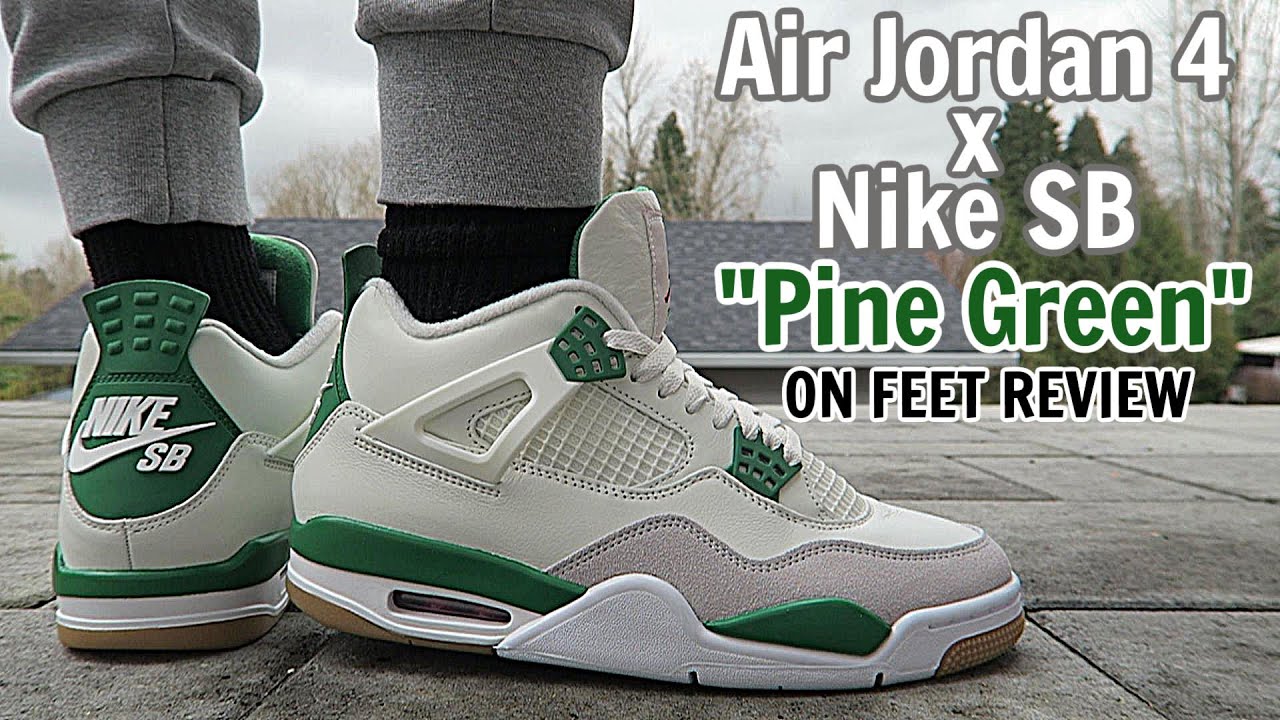 Nike SB x Air Jordan 4 Pine Green Release Date, Price