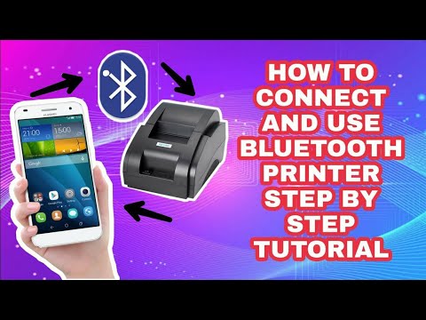 Video: Printers With Bluetooth: An Overview Of Models. How To Choose A Bluetooth Printer For Printing? How To Connect On Android?