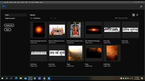 PHOTOSHOP CC :How to Remove the list of Recent files