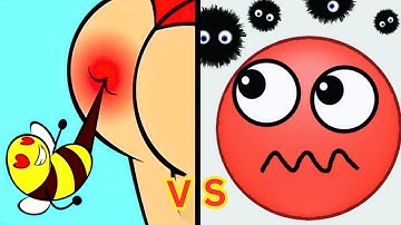 Hide ball 🆚 Help Monster 3 Tricky Puzzle Gameplay Satisfying Mobile Games