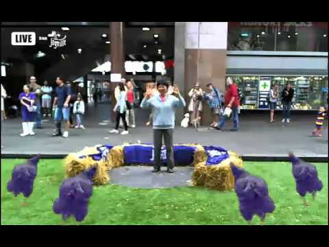 Cadbury Dairy Milk Brings Joyville to Australia (Sunday 10h13m dance2)