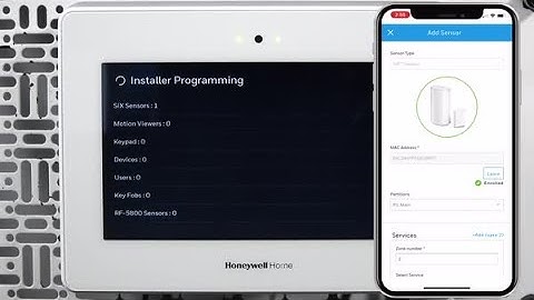 Pro: How to enroll SiX sensors with AlarmNet 360 to a PROA7PLUS panel - Resideo