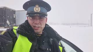 Chaos in Canada Today! Extreme Blizzard Causing Many Collision in Hwy 401 Ontario