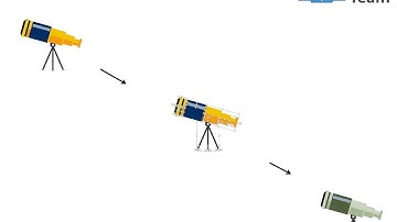 human with microscope research option flat powerpoint design