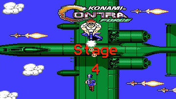 Contra Force (1992) Stage 4 NES Gameplay | Walkthrough | No Death | Cheat Codes | Nostalgia