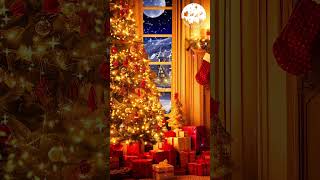 Beautiful Christmas Ambience ? Relaxing Christmas Music Fireplace ? Christmas Fireplace Background