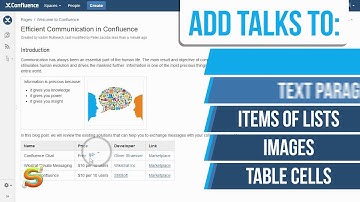 Talk - Inline Comments for Confluence