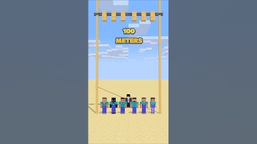 HELP Herobrine To Power Up And Win The Who Can Jump Highest #friendship #shorts #trending #anime