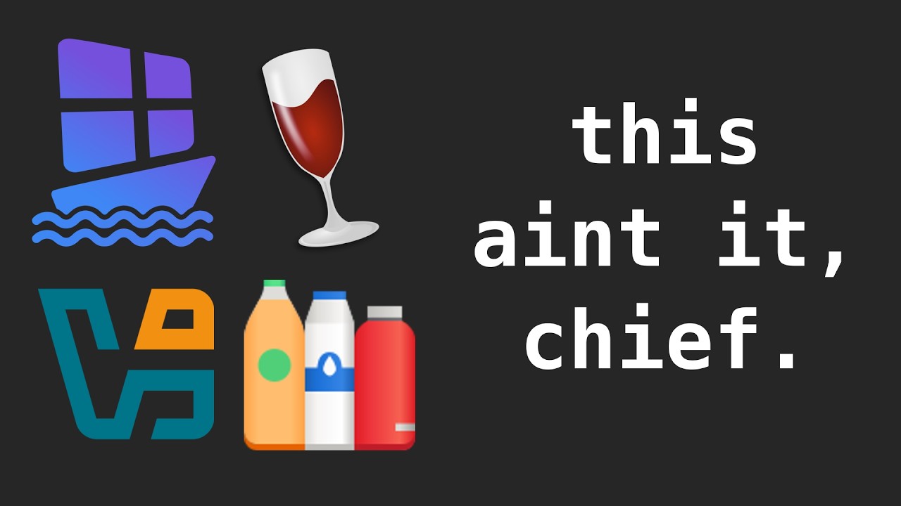 Почему я перестал запускать программы Windows на Linux