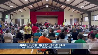 Lake Charles residents celebrate Juneteenth