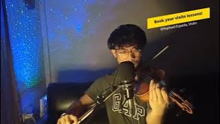 Love Story (Where Do I Begin?) - Andy Williams | Violin Cover