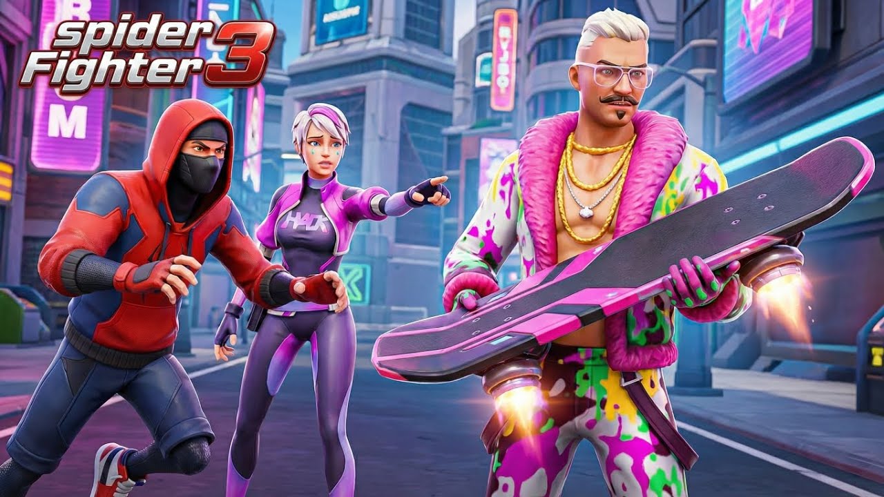 | Friend ka skateboard chura Liya | | spider Fighter 3 gameplay | | #episode 4 |