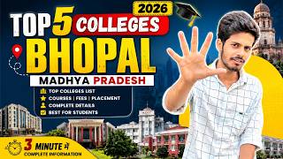 Top 5 Engineering Colleges In Bhopal 2026📈 | Best budget Colleges In Bhopal #rgpv #bhopal #college