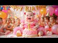 Happy Birthday Song | Cute Baby Dance Party! 🎉 | Fun Birthday Song for Kids | Neela Tota