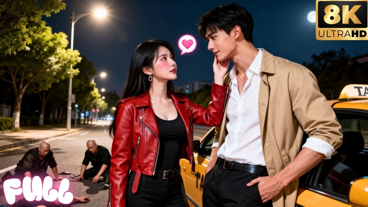 Un Taxista Salva a una Chica Enmascarada—¡Ella Se Ofrece en Gratitud!