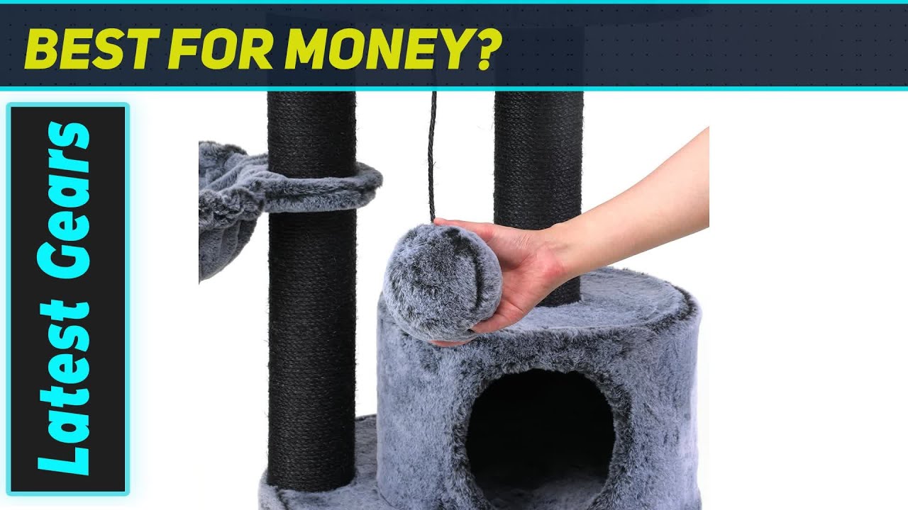 Удивительный кошачий рай! 61-дюймовое кошачье дерево COUNER — идеальная площадка для игр и отдыха