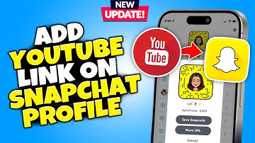 How to add youtube link on Snapchat public profile bio