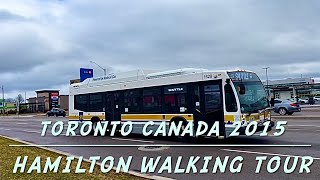 Hamilton upper hill area. Walking tour Canada.