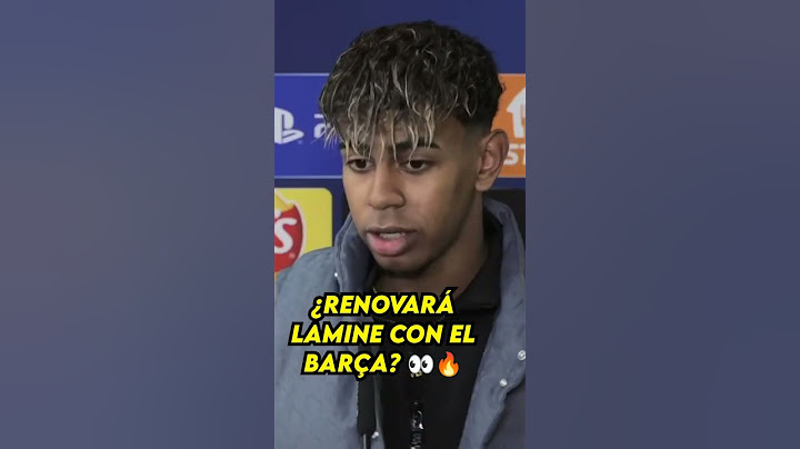 LAMINE YAMAL SE PRONUNCIA. 👀🔥 ¿La joven estrella renovará con el Barcelona? #ElChiringuitoEnFOX