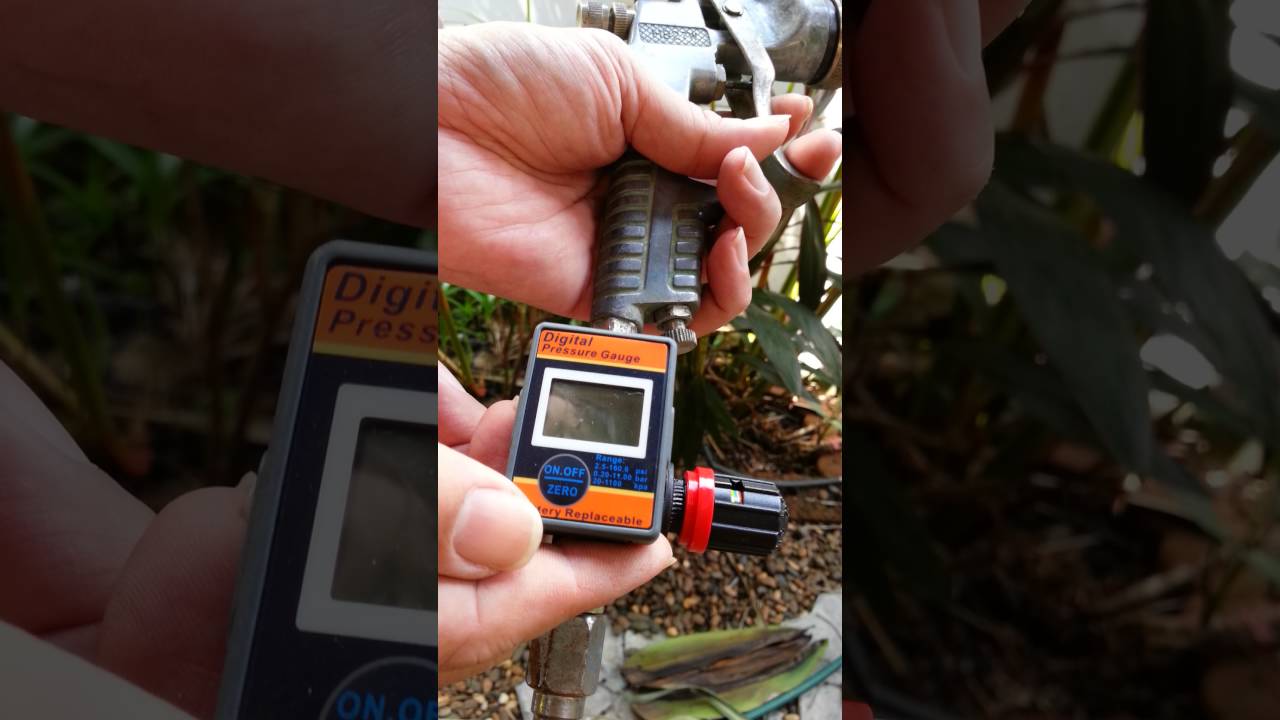 Digital Pressure Gauge - YouTube