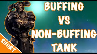 ESO Short - Comparison: (de)buffing vs non-(de)buffing tank