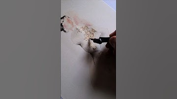 Fashion drawing with calligraphy artwork for a dress code card. #weddinginvitations #invitation #art