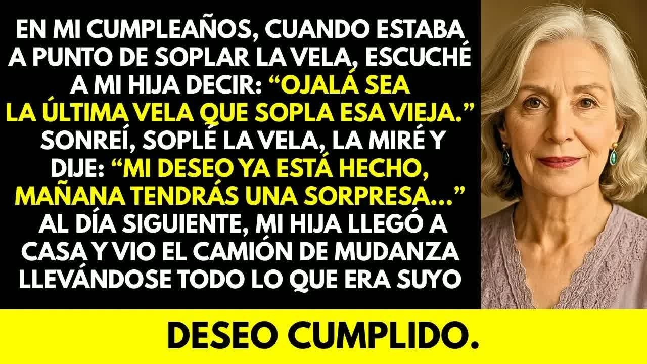 En Mi cumpleaños, Mi Hija deseó mi muerte; al día siguiente preparé una sorpresa que jamás olvidará.